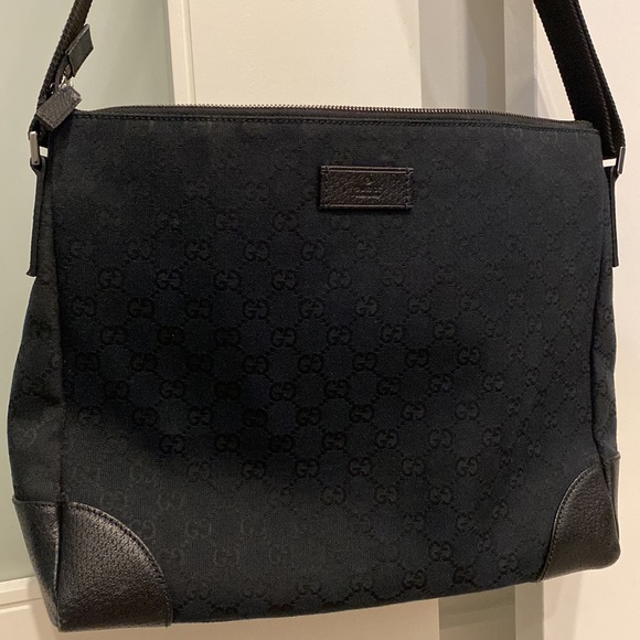 Gucci Bags Gucci Canvas Crossbody Bag Poshmark